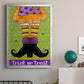 Trick or Treat - Modern Framed Canvas Print