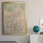 Embellished Starburst Bloom II - Modern Framed Canvas Print