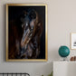 Sunlit Horses I - Modern Framed Canvas Print