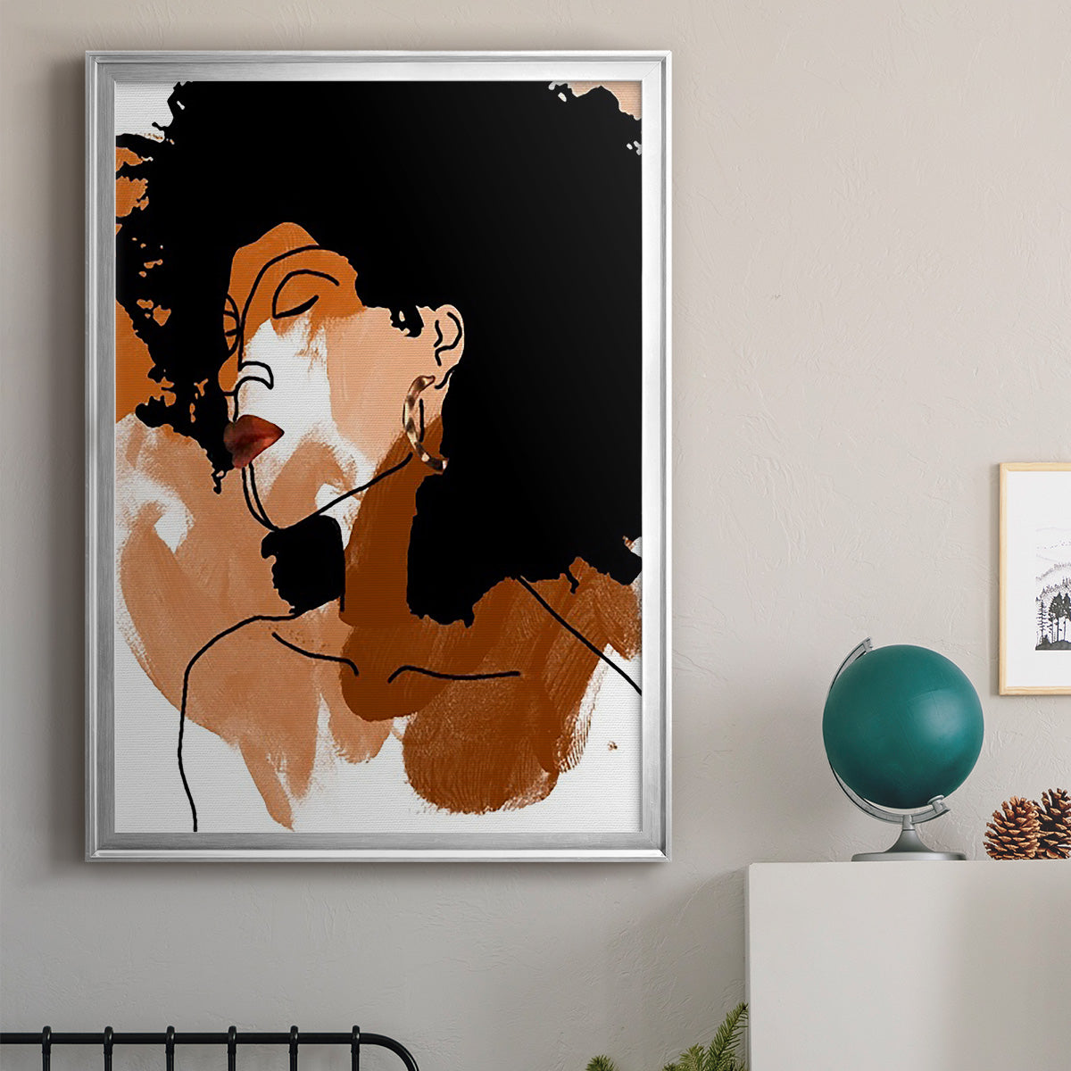 Phenomal Women II - Modern Framed Canvas Print