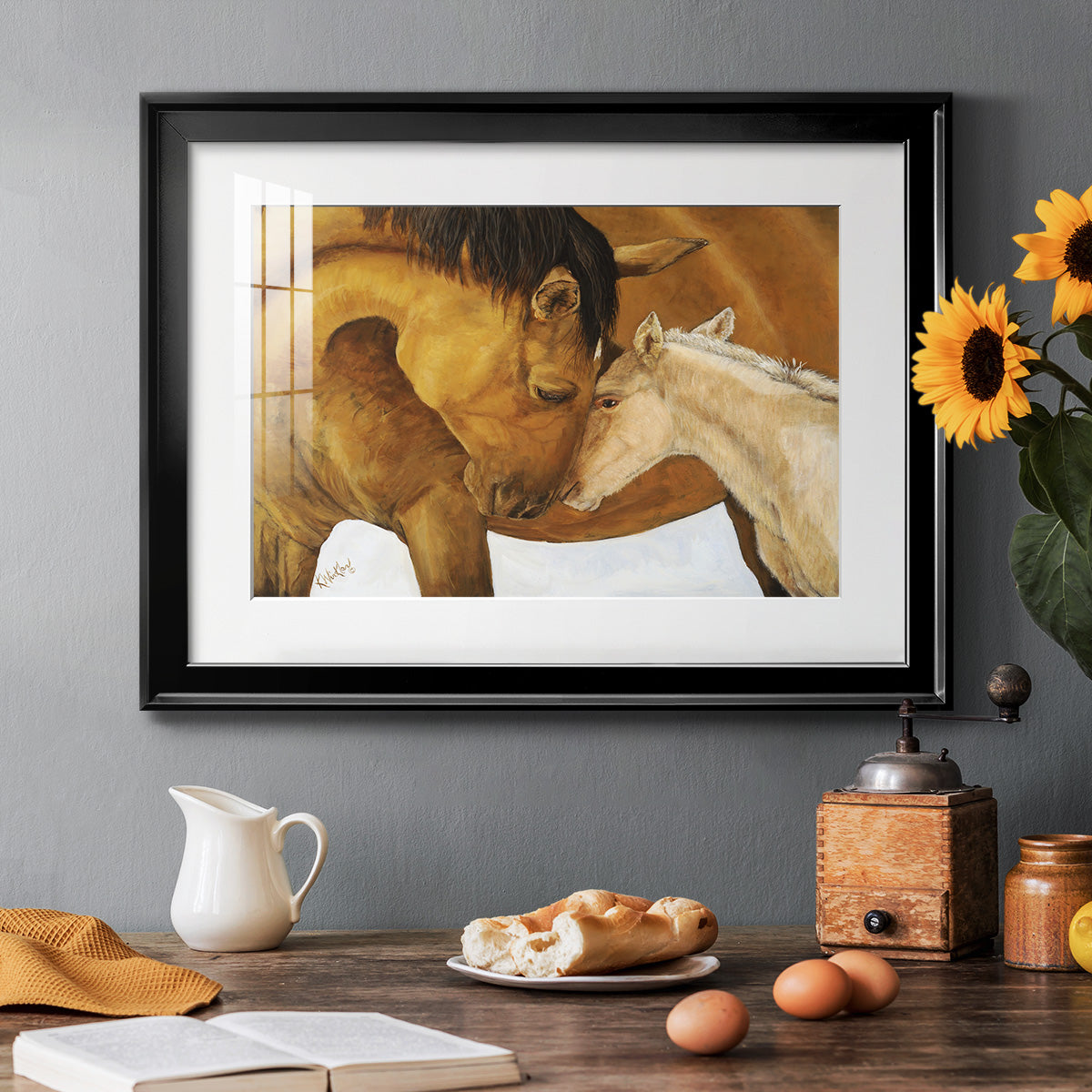 To Know Me is to Love Me I - Modern Framed Art Print