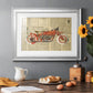 Vintage Red Premium Framed Print - Ready to Hang