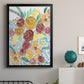 Flower Carousel II - Modern Framed Canvas Print