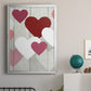 DIY Love Collection F - Modern Framed Canvas Print
