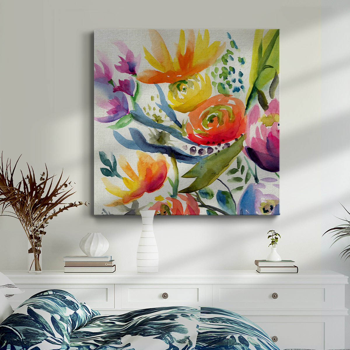 Summer Spectrum IV - Canvas Art Print