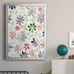 Faded Flowers II - Modern Framed Canvas Print