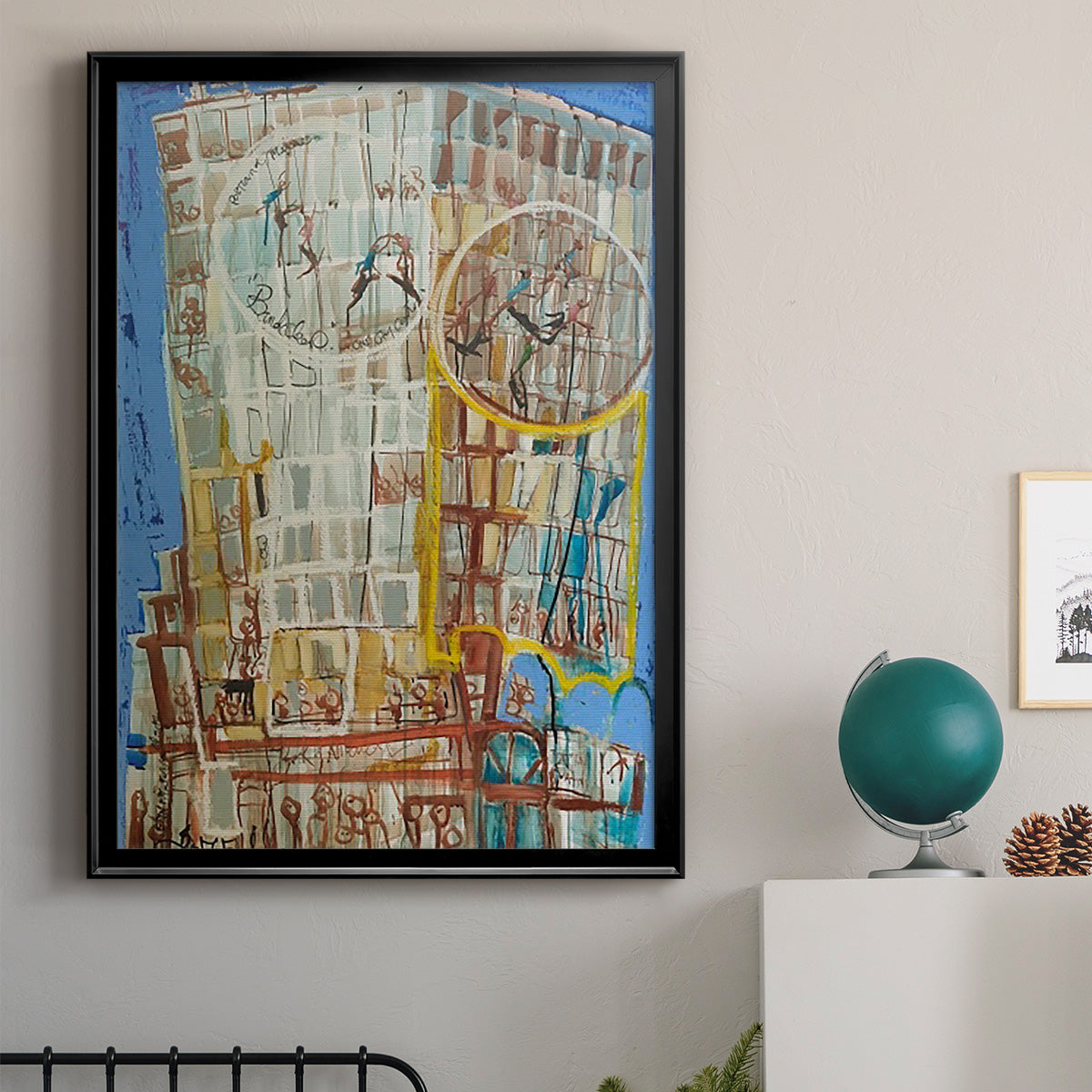 Bandaloo I - Modern Framed Canvas Print