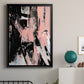 Black & Blush II - Modern Framed Canvas Print