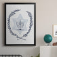 Happy Hanukkah I - Modern Framed Canvas Print