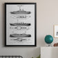 Industrial Ship - Modern Framed Canvas Print