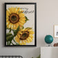 You Are My Sunshine - Modern Framed Canvas Print