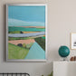 Bright Colored Countryside I - Modern Framed Canvas Print