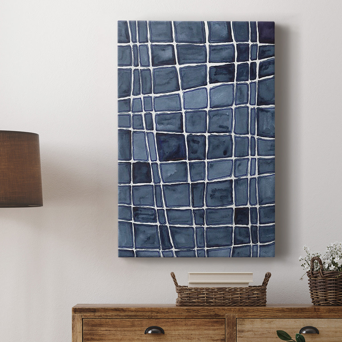 Square Bluff I - Canvas Art Print