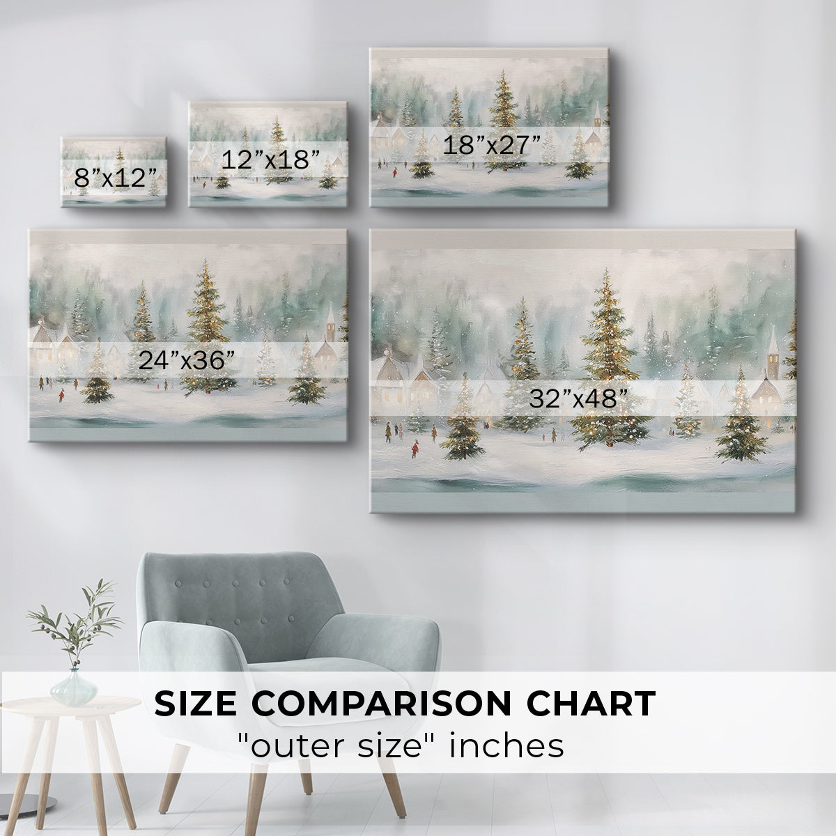 Manger of Snowwhite Whisper - Canvas Art Print