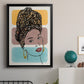 Head Wrap I - Modern Framed Canvas Print