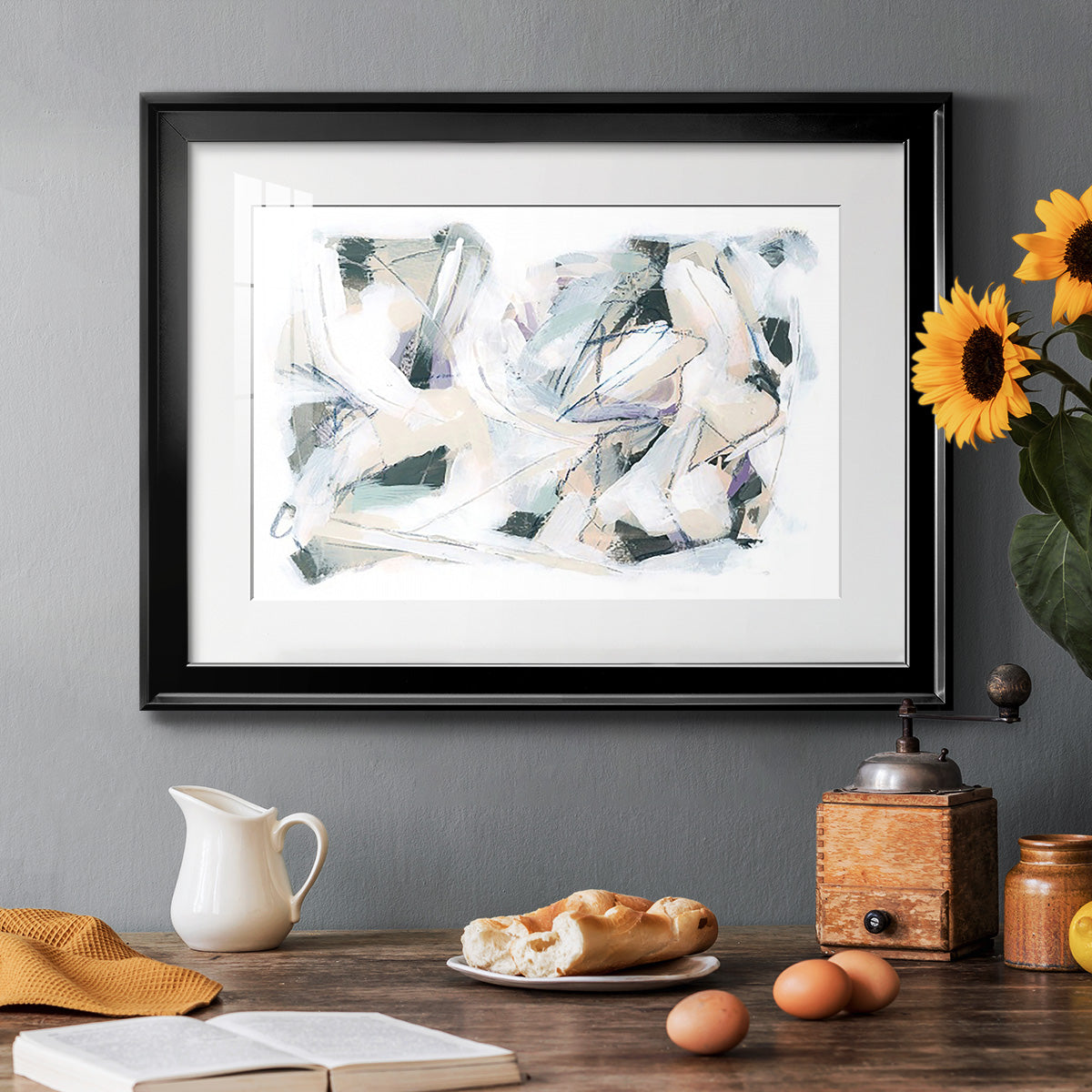 Arctic Helix I - Modern Framed Art Print