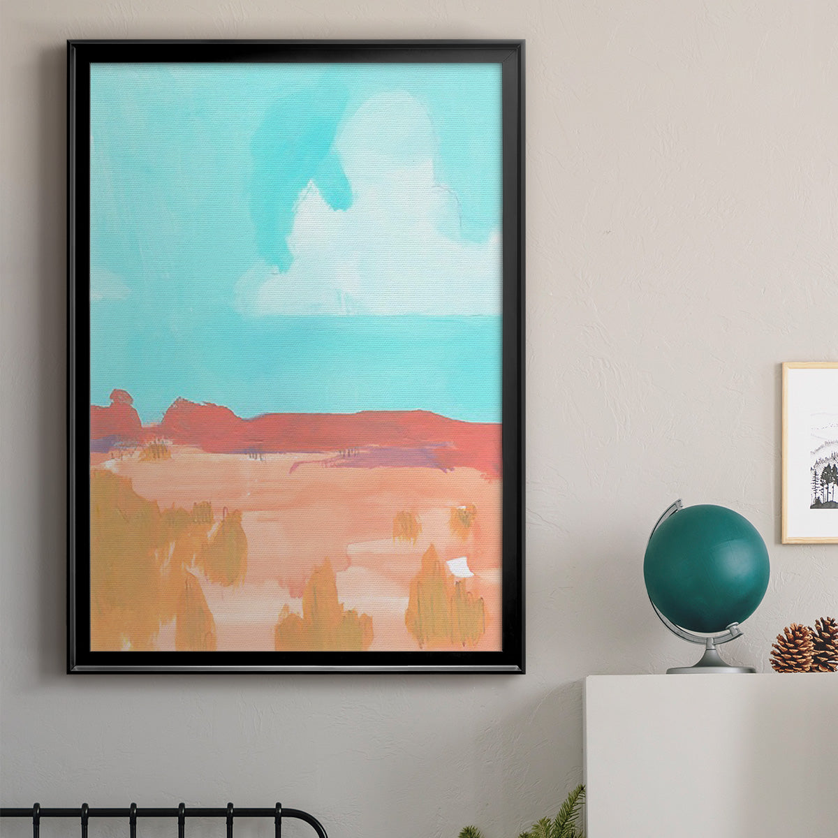 Wide Open Spaces I - Modern Framed Canvas Print
