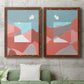 Desert Dreamscape I - Premium Framed Canvas 2 Piece Set - Ready to Hang