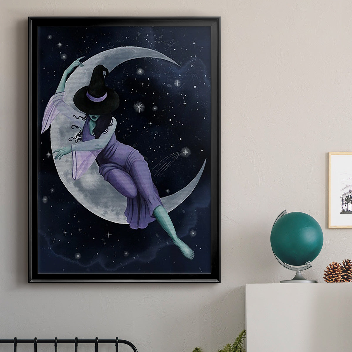 Star Sorceress II - Modern Framed Canvas Print
