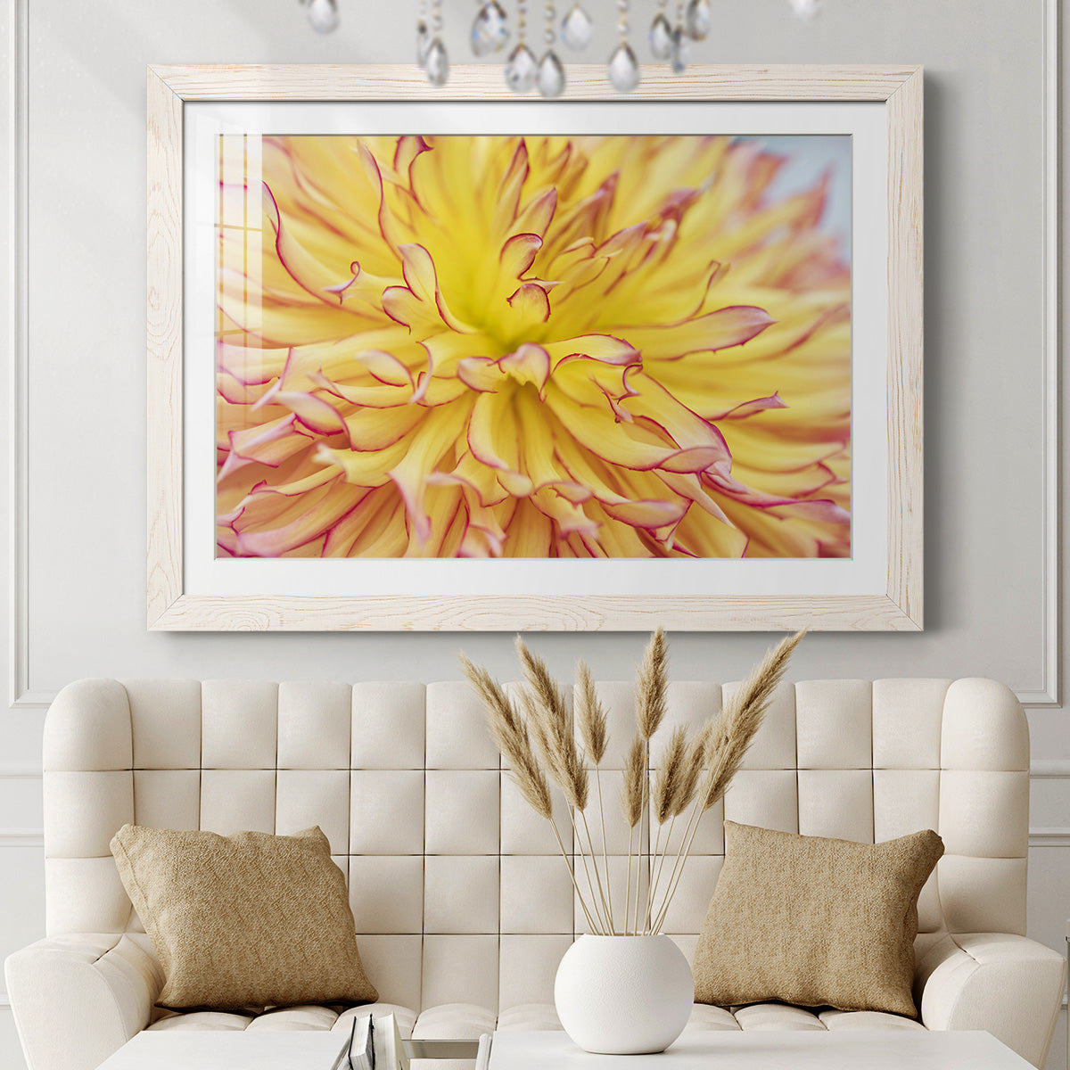 Blooms III - Barnwood Framed Art Print