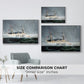 A Ship in the Storm, c. 1899 - Floater Framed Canvas Print