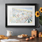 Subtle Beach - Modern Framed Art Print