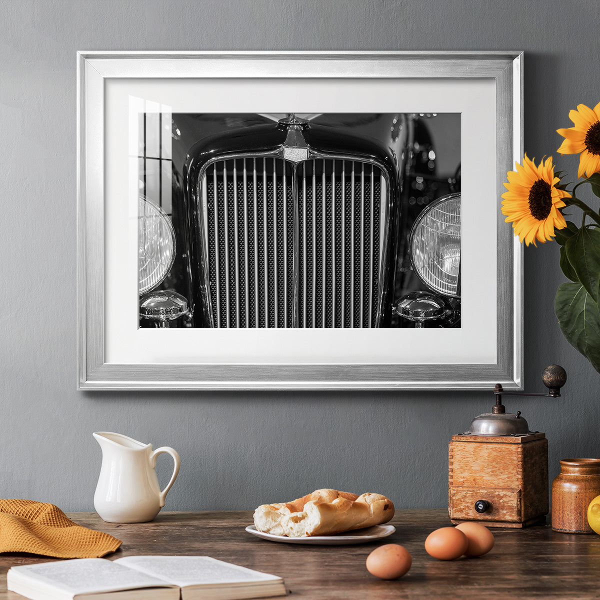 Vroom II Premium Framed Print - Ready to Hang