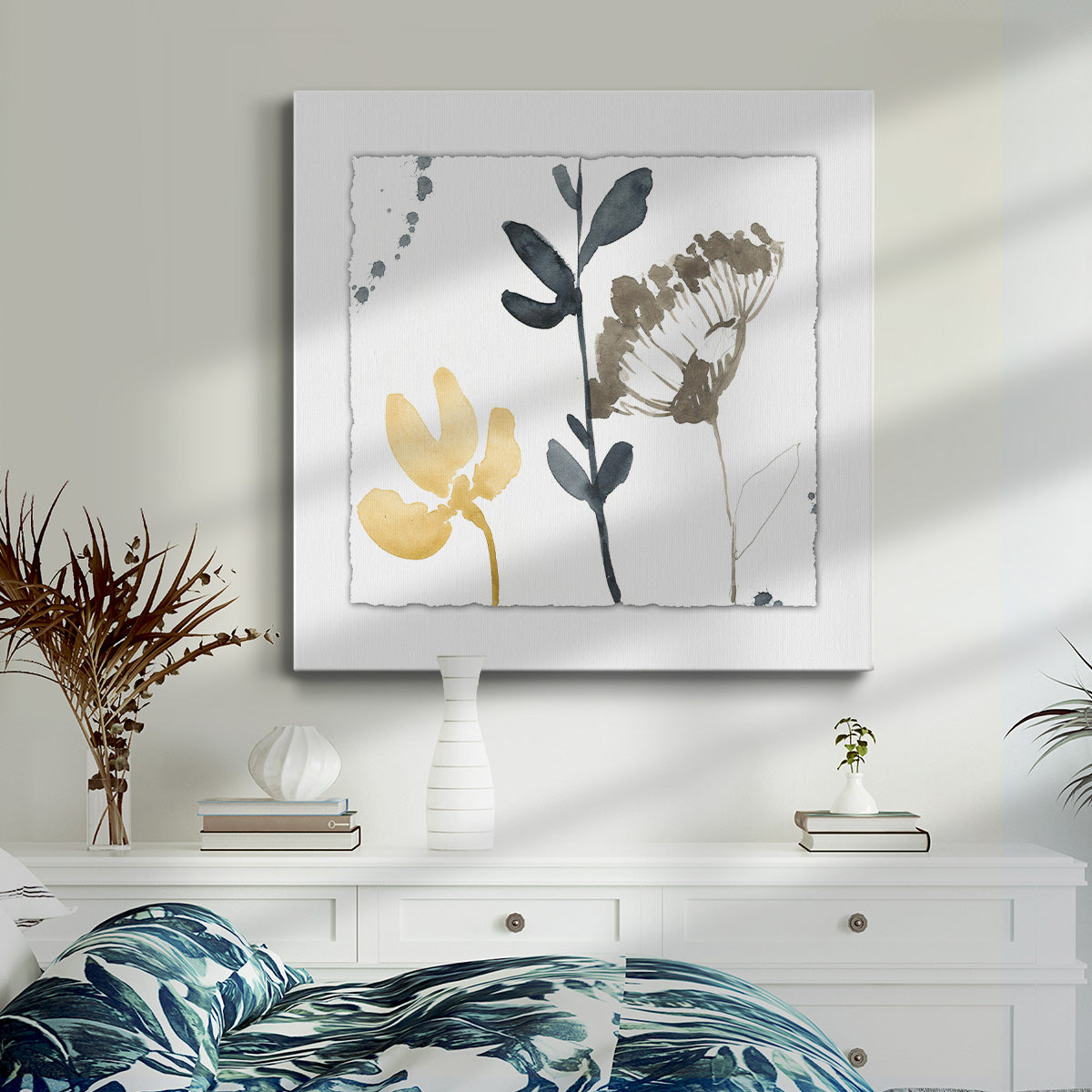 Branch Contours IV - Canvas Art Print