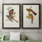 Elegant Trogons I - Premium Framed Canvas 2 Piece Set - Ready to Hang