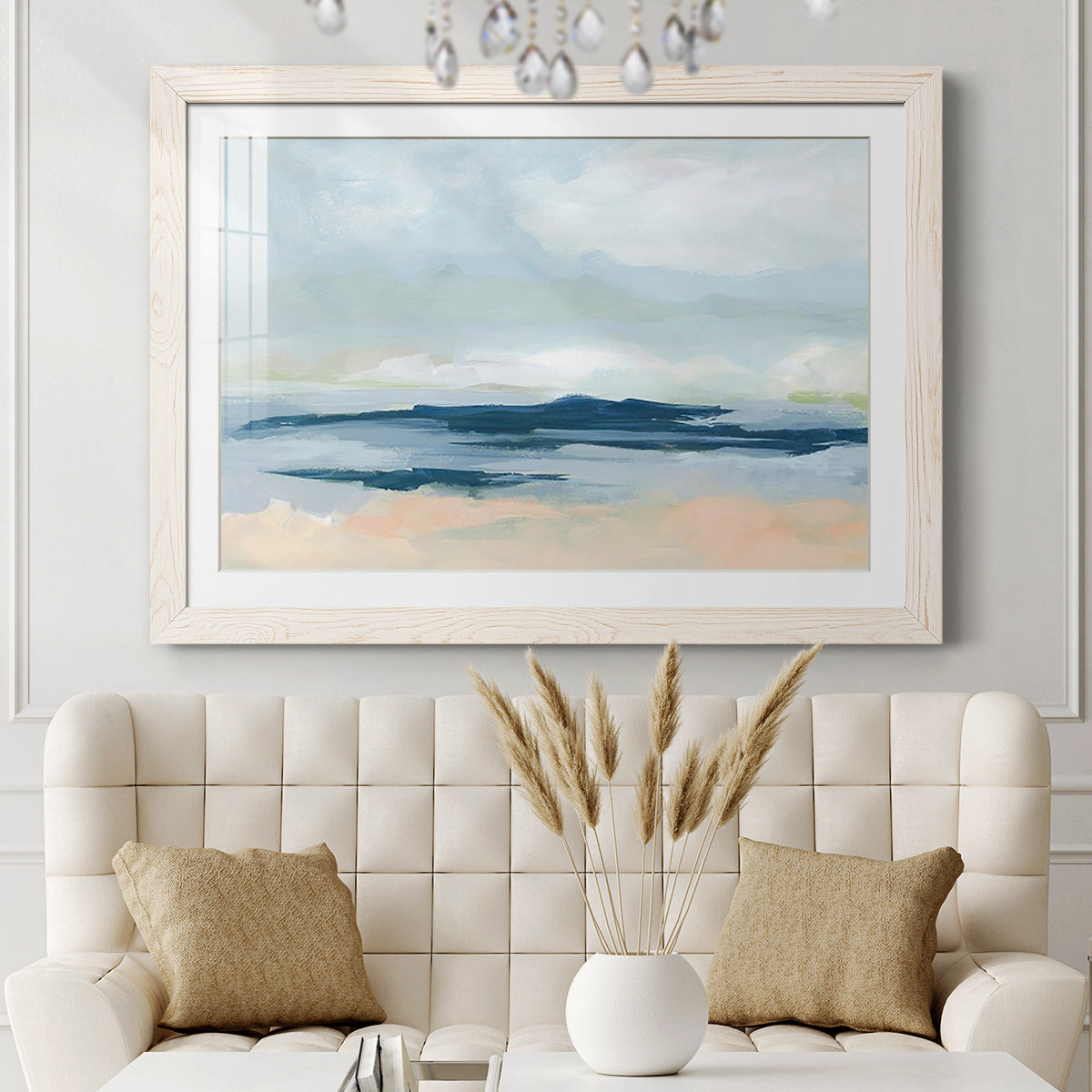 Matala Coast II - Barnwood Framed Art Print
