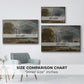 Salisbury Cathedral from the Meadows, c. 1831 - Floater Framed Canvas Print