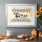 Antique French Label III - Modern Framed Art Print