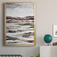 Muted Earth Layers II - Modern Framed Canvas Print