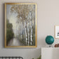 Woodland Walk Neutral - Modern Framed Canvas Print