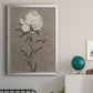 Pretty As A Peony II - Modern Framed Canvas Print