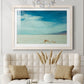 Salt Flat Walk I - Barnwood Framed Art Print