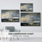 Sheerness as Seen from the Nore, 1808 - Floater Framed Canvas Print
