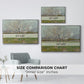 Orchard in Blossom (Plum Trees), 1888 - Floater Framed Canvas Print