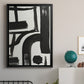 Inkwell Intersect I - Modern Framed Canvas Print