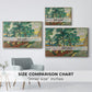 The Garden of Saint-Paul Hospital, 1889 - Floater Framed Canvas Print