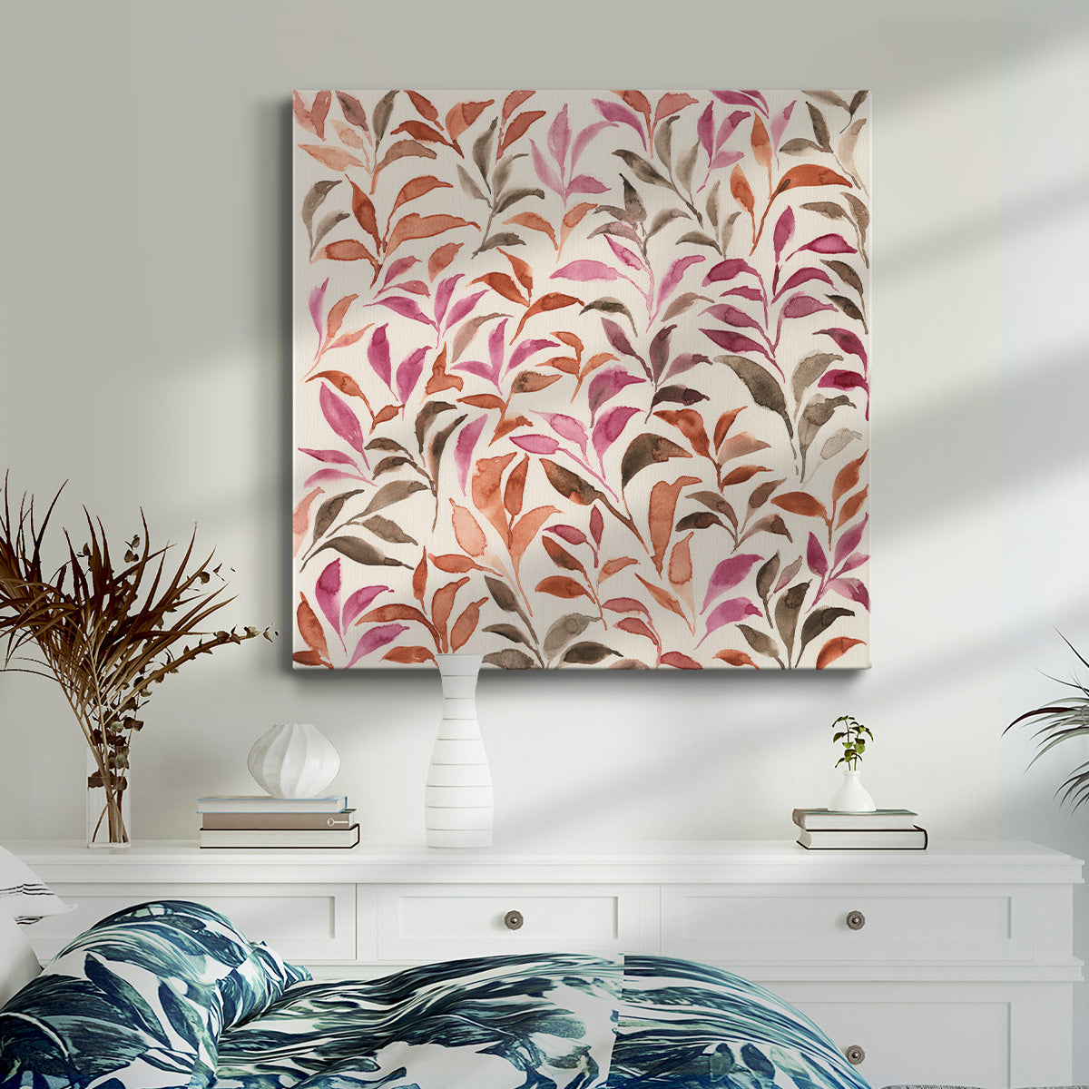 Autumn Fronds I-Premium Gallery Wrapped Canvas - Ready to Hang