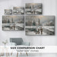 Soft Linen Carol - Canvas Art Print