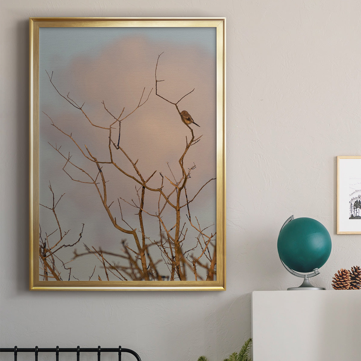 At Dawn - Modern Framed Canvas Print