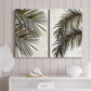 Palm I Premium Gallery Wrapped Canvas - Ready to Hang - Set of 2 - 8 x 12 Each