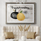 Happy Haunting - Barnwood Framed Art Print