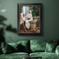 The Fountain Villa Torlonia, Frascati, Italy - Ornate Framed Canvas Print