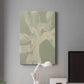 White Ribbon on Celadon II - Canvas Art Print