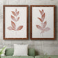 Red Leaf I - Premium Framed Canvas 2 Piece Set - Ready to Hang