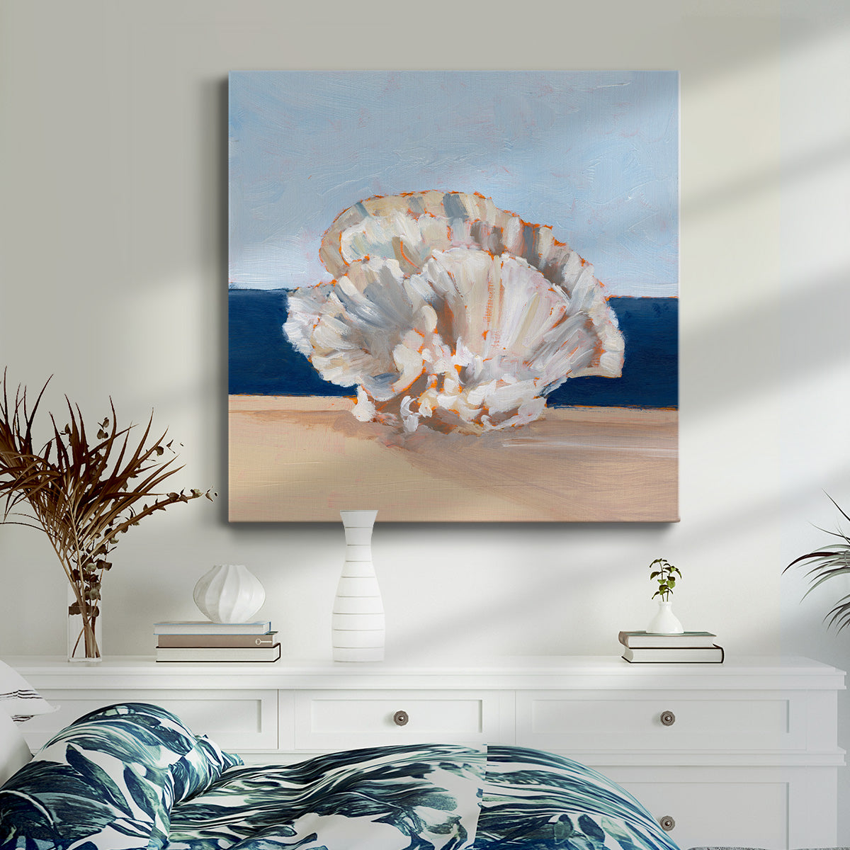 Coral By the Shore III - Canvas Art Print