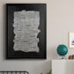Bits & Bytes I - Modern Framed Canvas Print